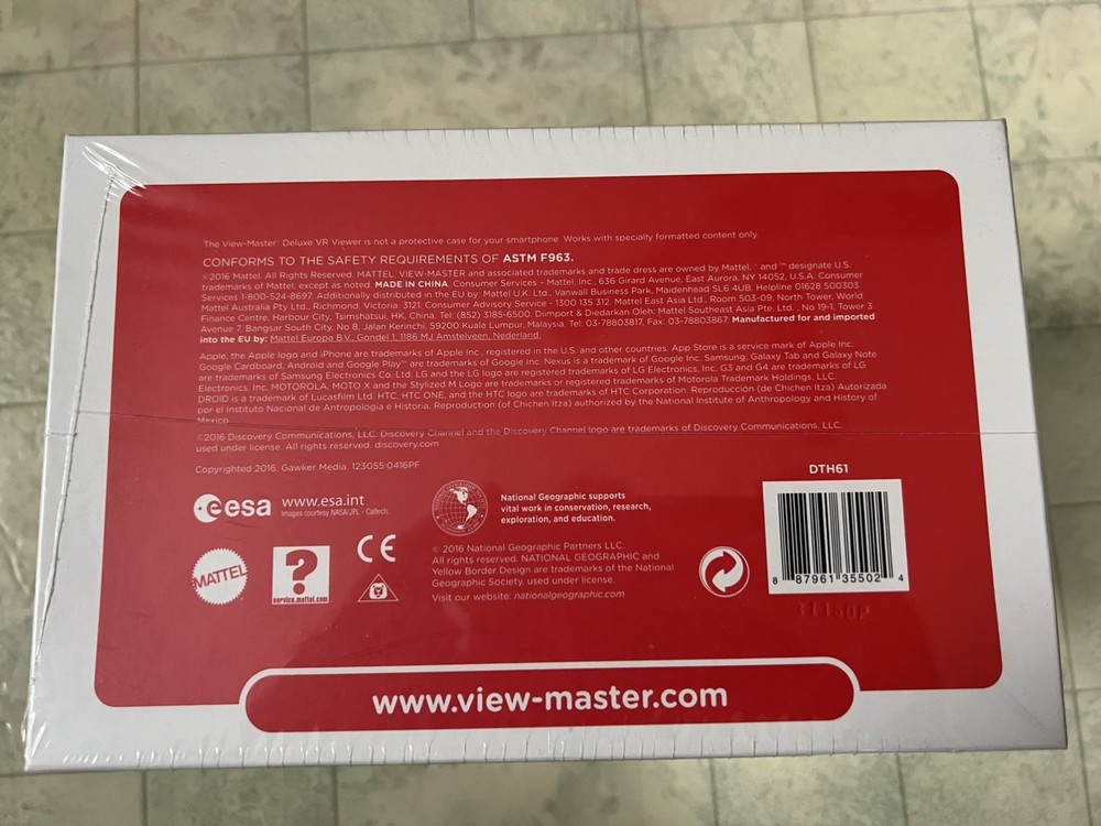 Mattel View Master Virtual Reality Deluxe VR Viewer.