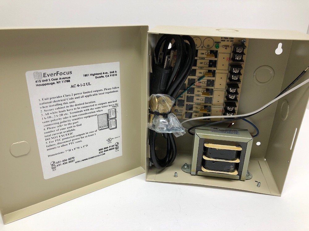 EverFocus AC4-1-2UL Power Supply Unit