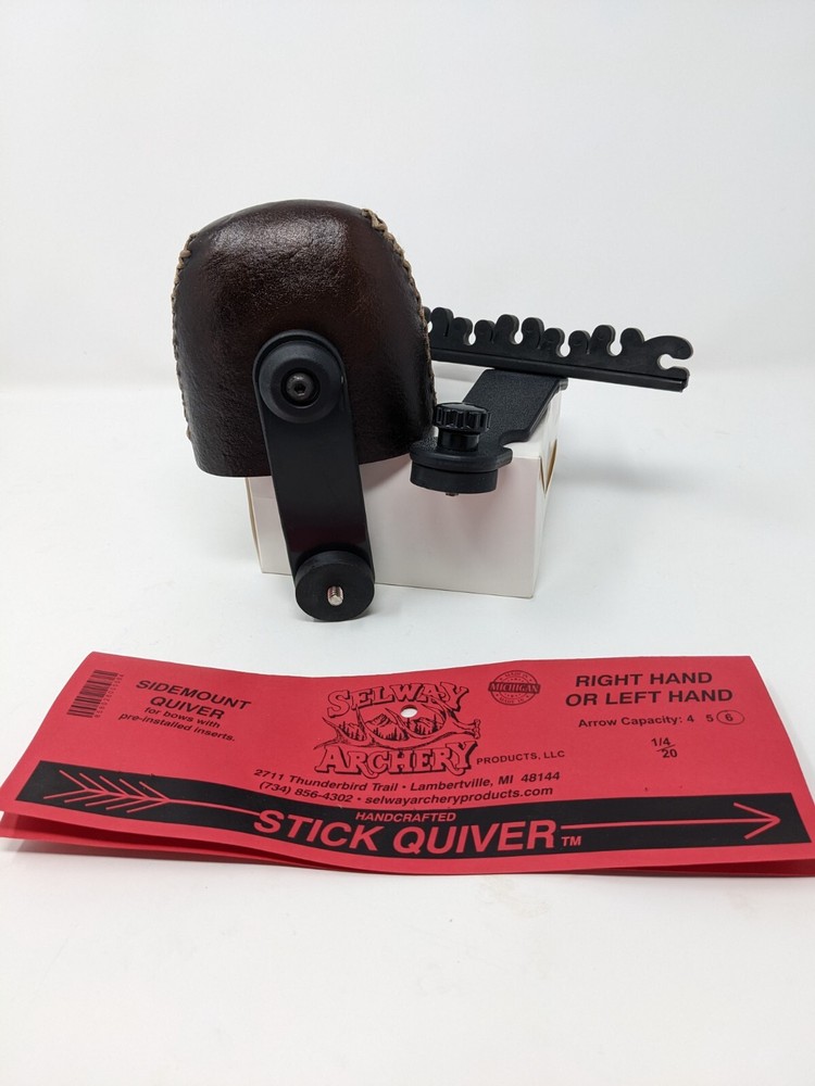 Selway Side Mount Rawhide Bow Quiver