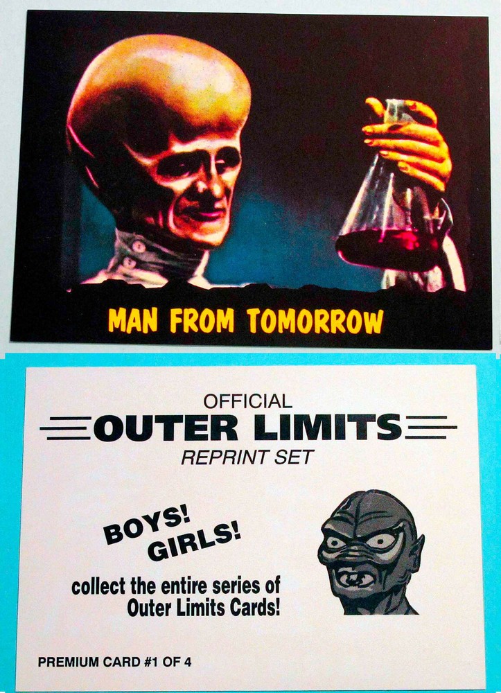 Outer Limits Reprint 4-Card Oversized Premium Card Set