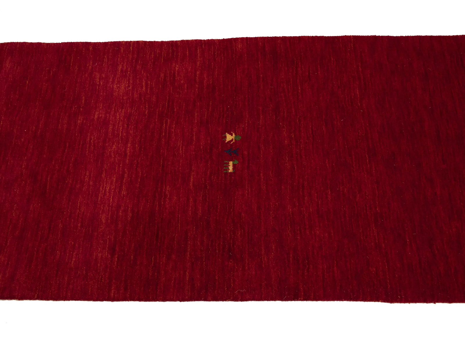 Modern Gabbeh Runner Rug Tribal Design Contemporary Hallway Carpet 3X12 ft