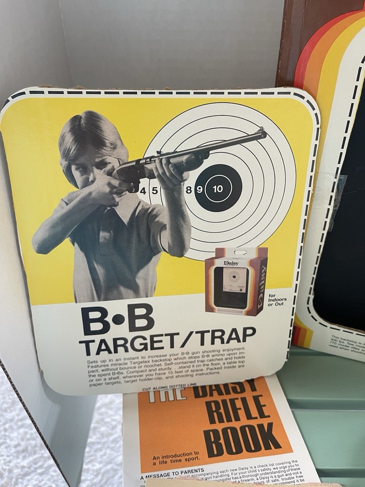 Vintage Daisy BB Target Trap In Box
