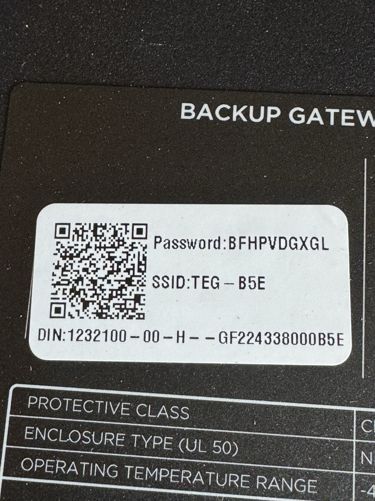 Tesla Backup Gateway 2 120/240v AC, TPN 1232100-00-H