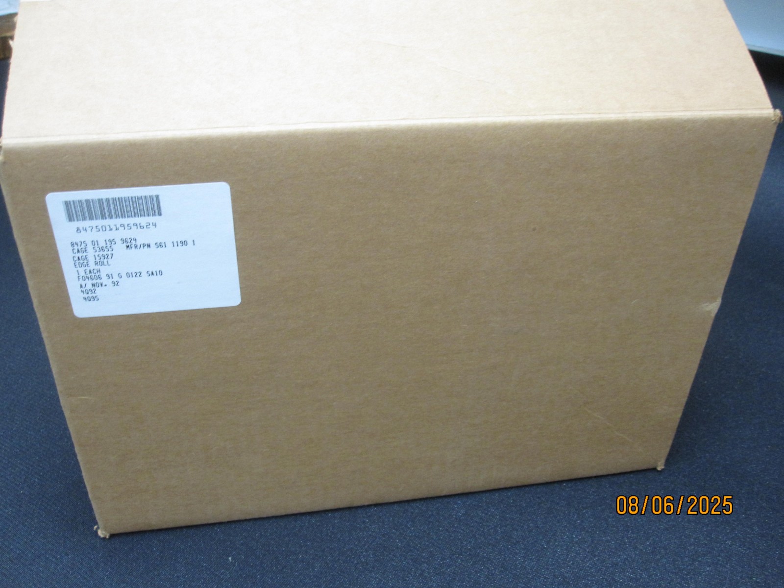 HGU-55/P Edgeroll, Slip on Kit -ONLY FITS MIL-SPEC HGU-55/P, M, NIB.