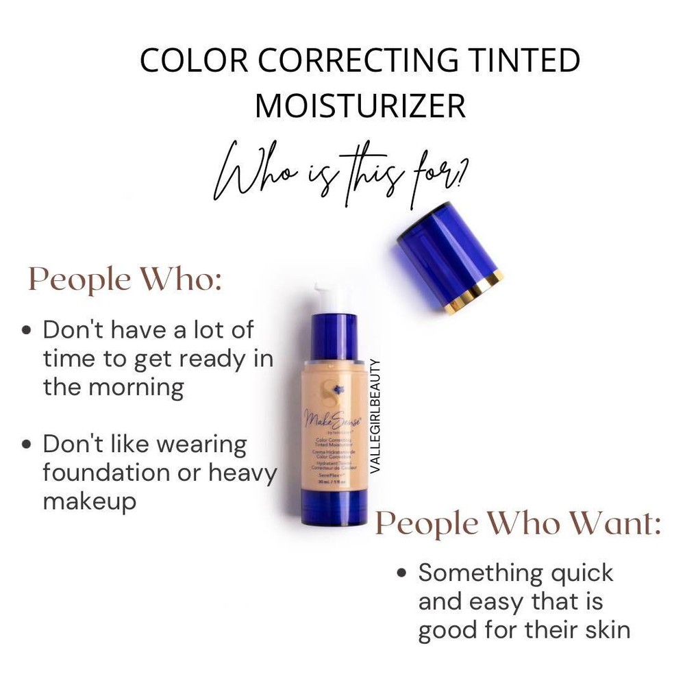 💥CCTM 100%AUTHENTIC MakeSense Color Correcting Tinted Moisturizer $2 SHIP!!