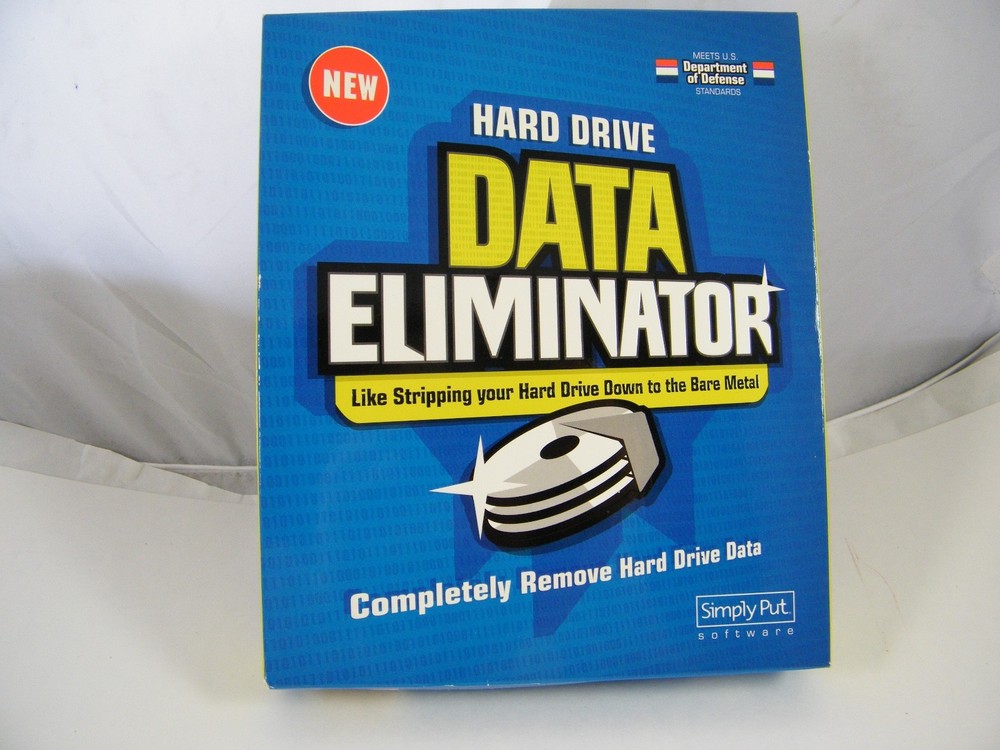 SIMPLY PUT ~ HARD DRIVE DATA ELIMINATOR ~ SEALED