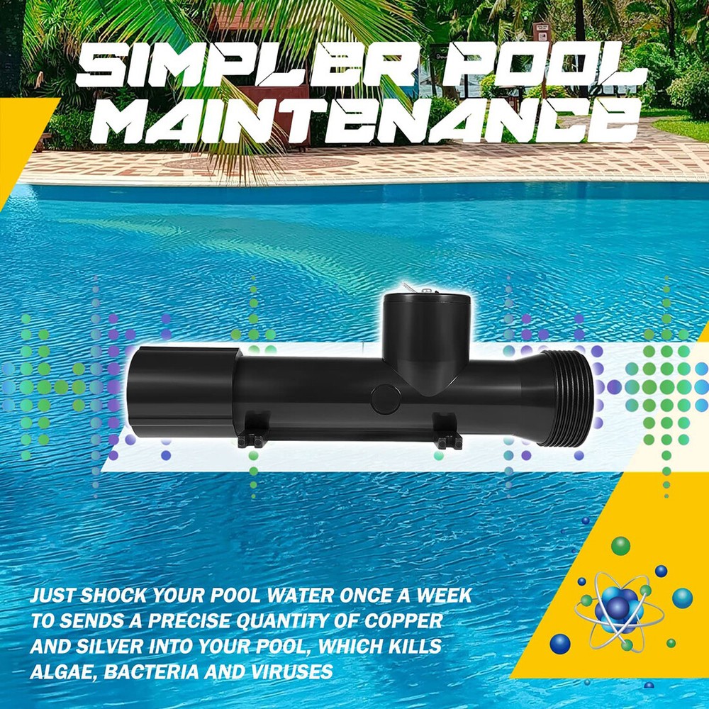 For Power Ionizer System Swimming Pool Ionizer Replacement Chamber 4CH4002-R