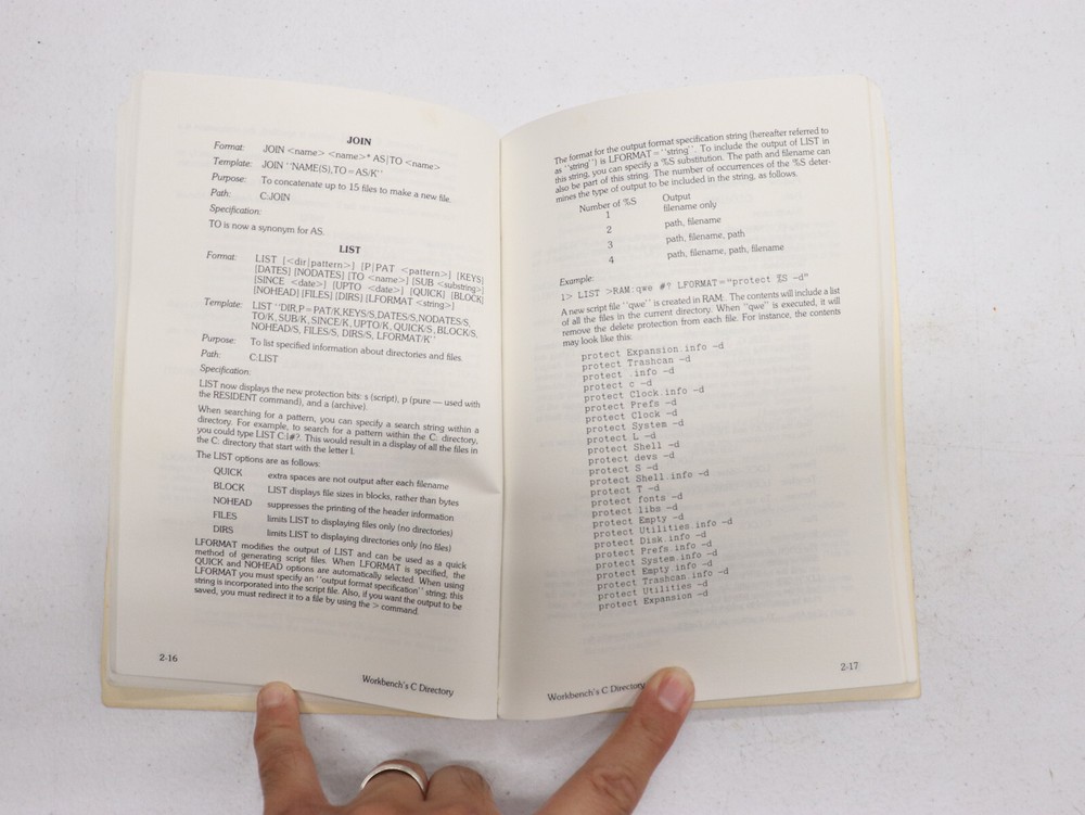 Commodore Amiga Enhancer Software Manual for AmigaDOS Version 1.3