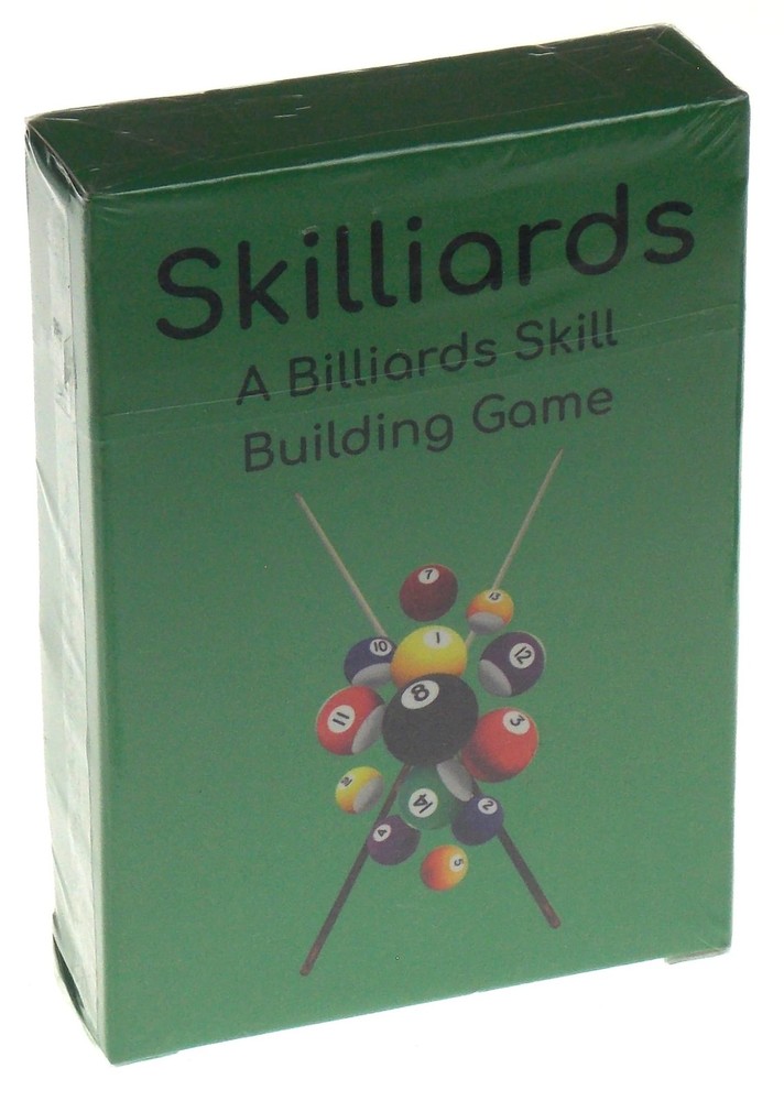 Skilliards Billiards Training Card System - Professional Pool Practice Drills...