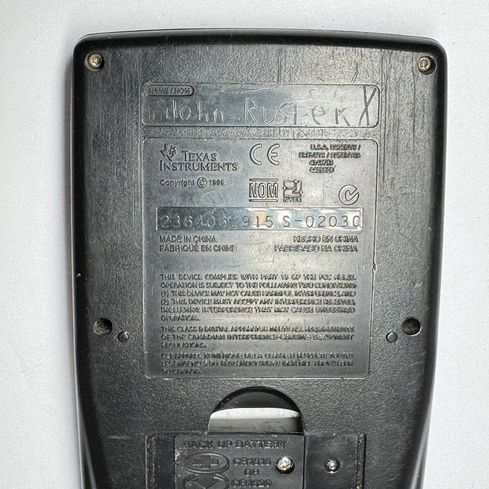 Texas Instruments TI-83 Plus Graphing Calculator TESTED WORKING