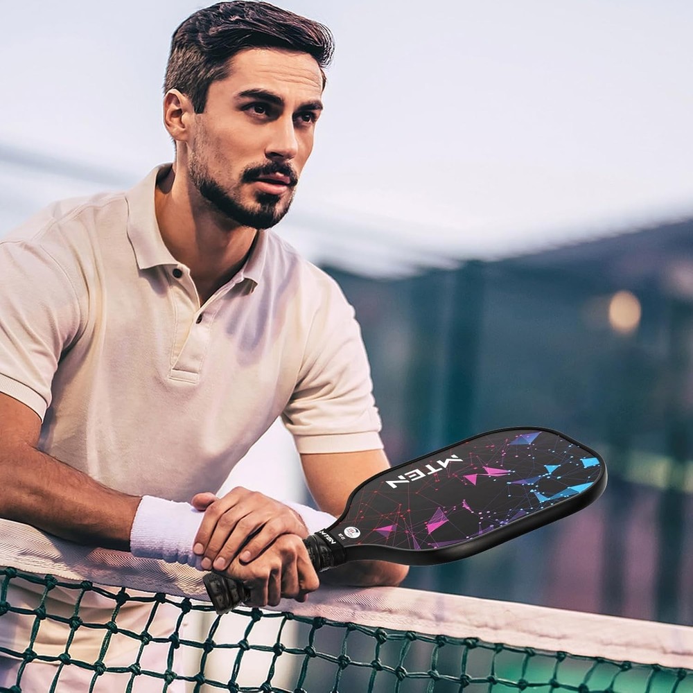 Quality Pickleball Rackets with Fiberglass Surface