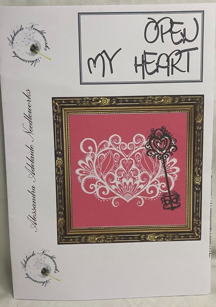 #5444 Open My Heart Stitch and Sewing Pattern