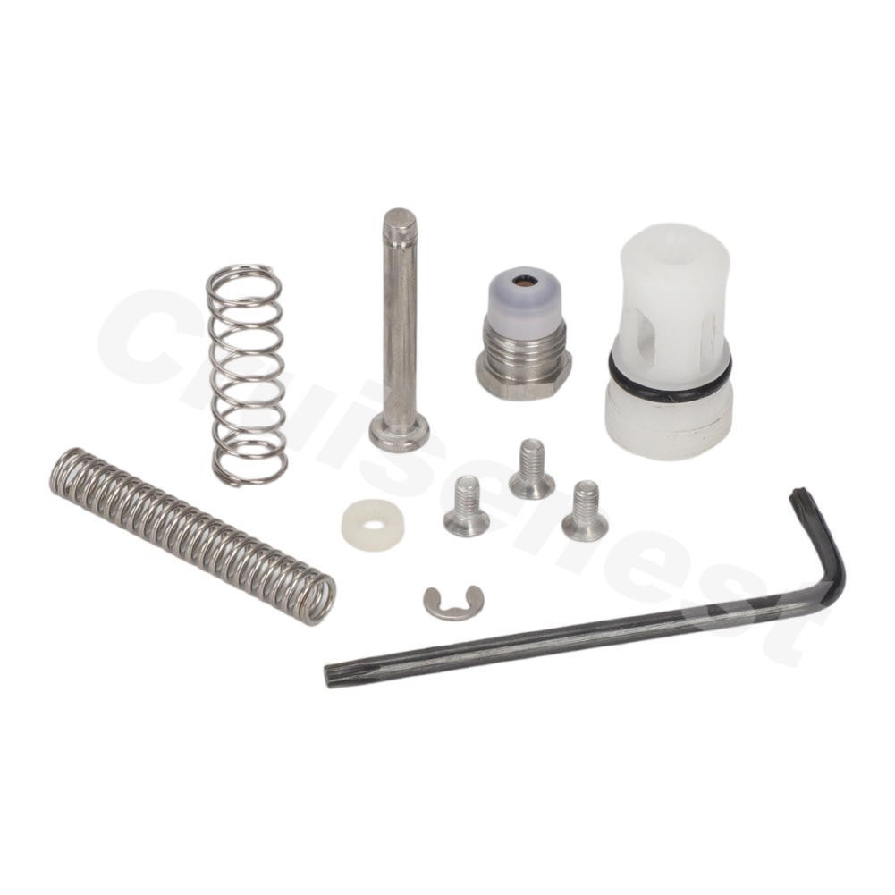 For Iwata WS400 LS400 Spray Gun Rebuild Kit w/ Air & Fluid Valve Spring 5652