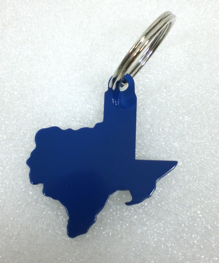Miller Lite Texas Shaped Keychain Bottle Opener