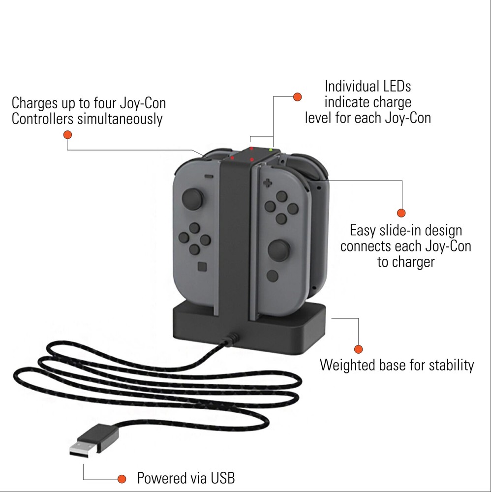 PowerA - Joy-Con Charging Dock - Black