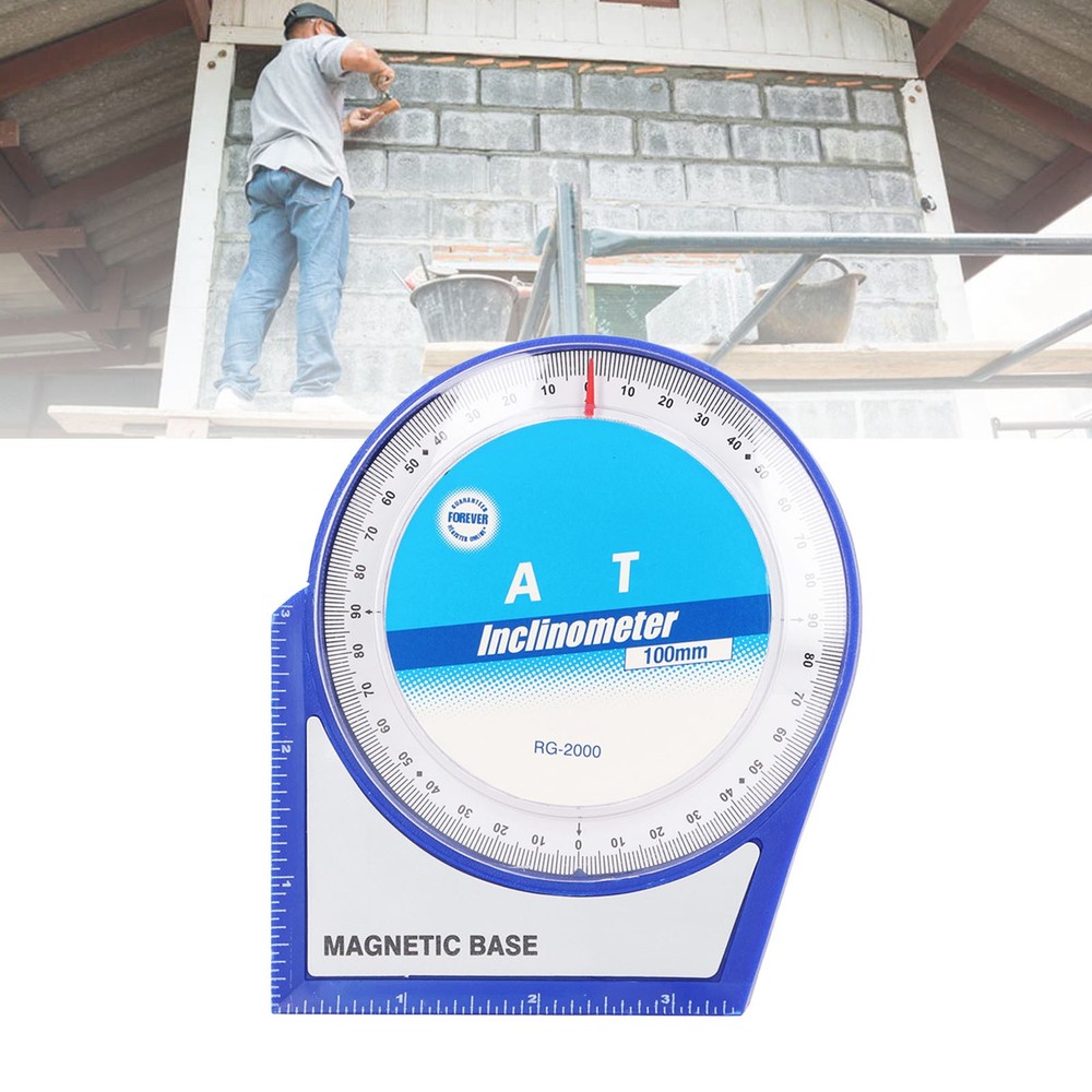 4x90 Degree Angle Finder Inclinometer Protractor Angle Measuring Locator Tool