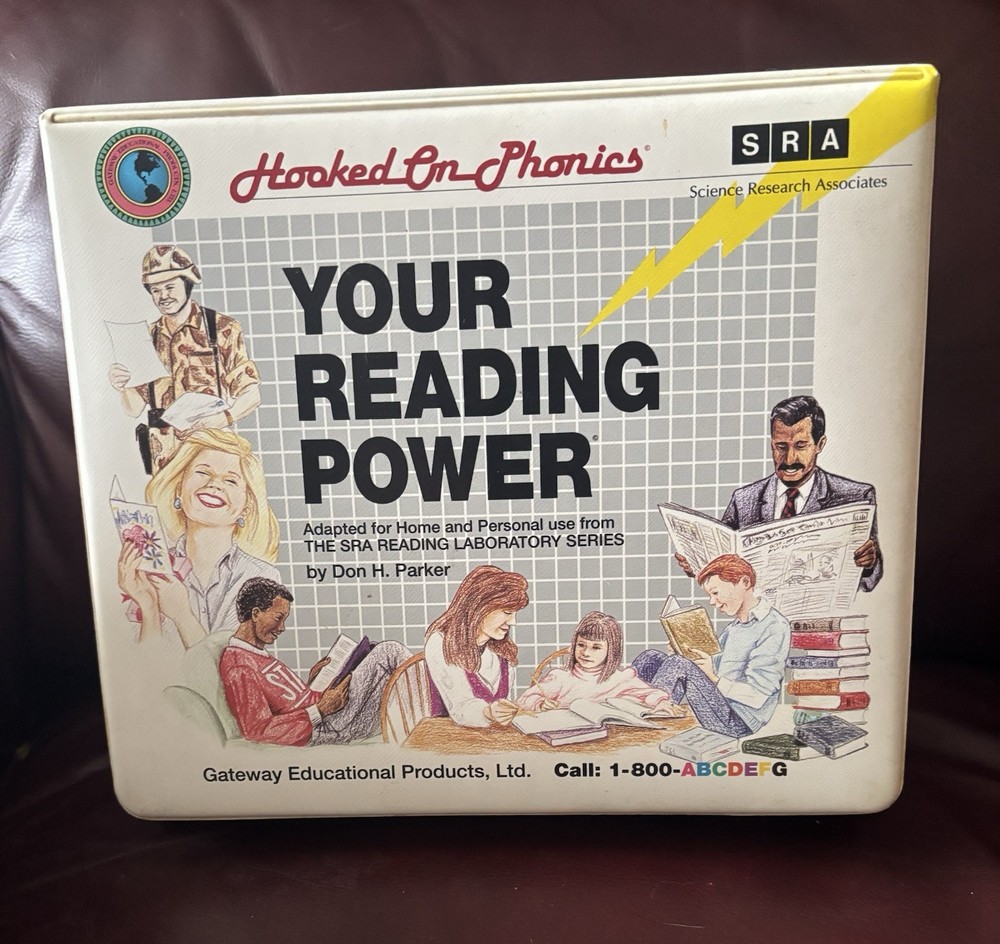 Hooked on Phonics SRA Reading Power Classic Set Gateway Learning 1992 Complete