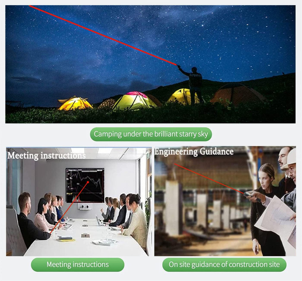 Laser Pointer High Power, Red Laser Pointer Presentations Pen, Tactical Flashlig