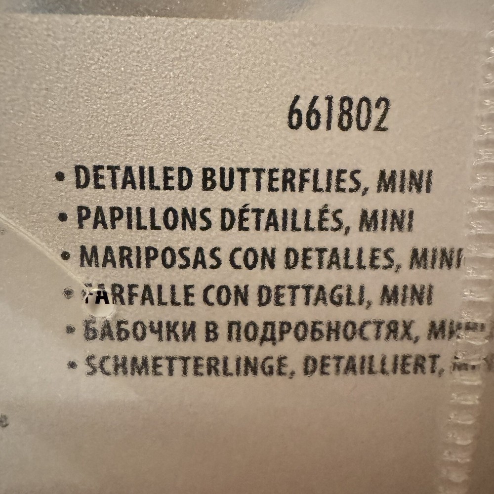 Sizzix Thinlits Dies By Tim Holtz Mini Detailed Butterflies 4pcs