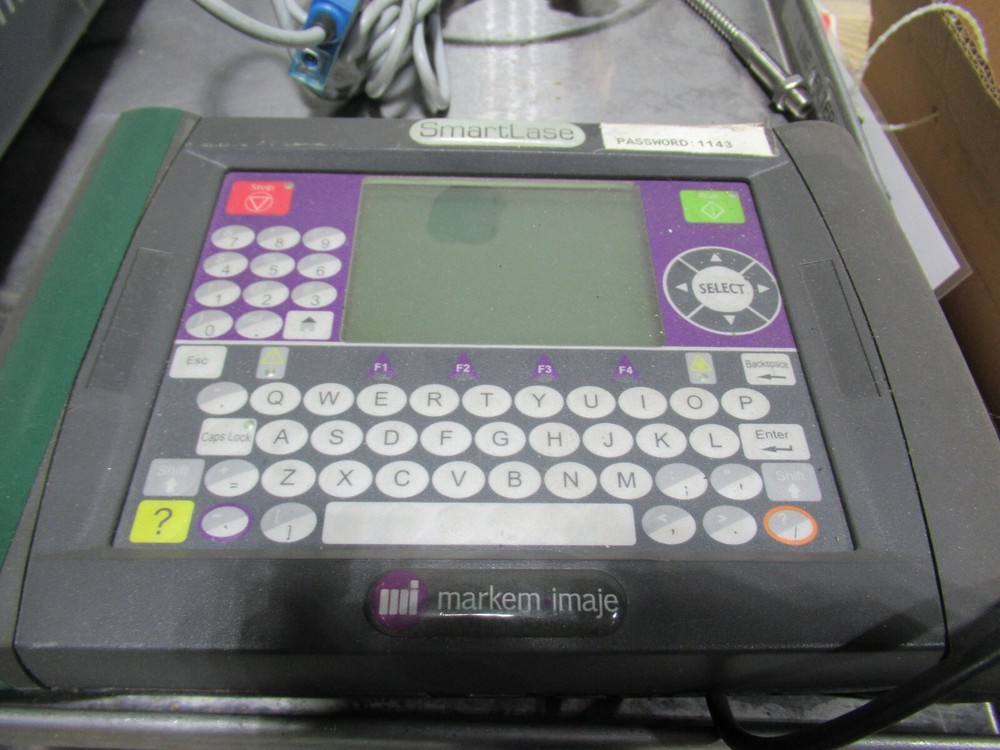 Markem Imaje SL110i Smartlase-110i Laser Coder w/ UI-200 Interface Panel