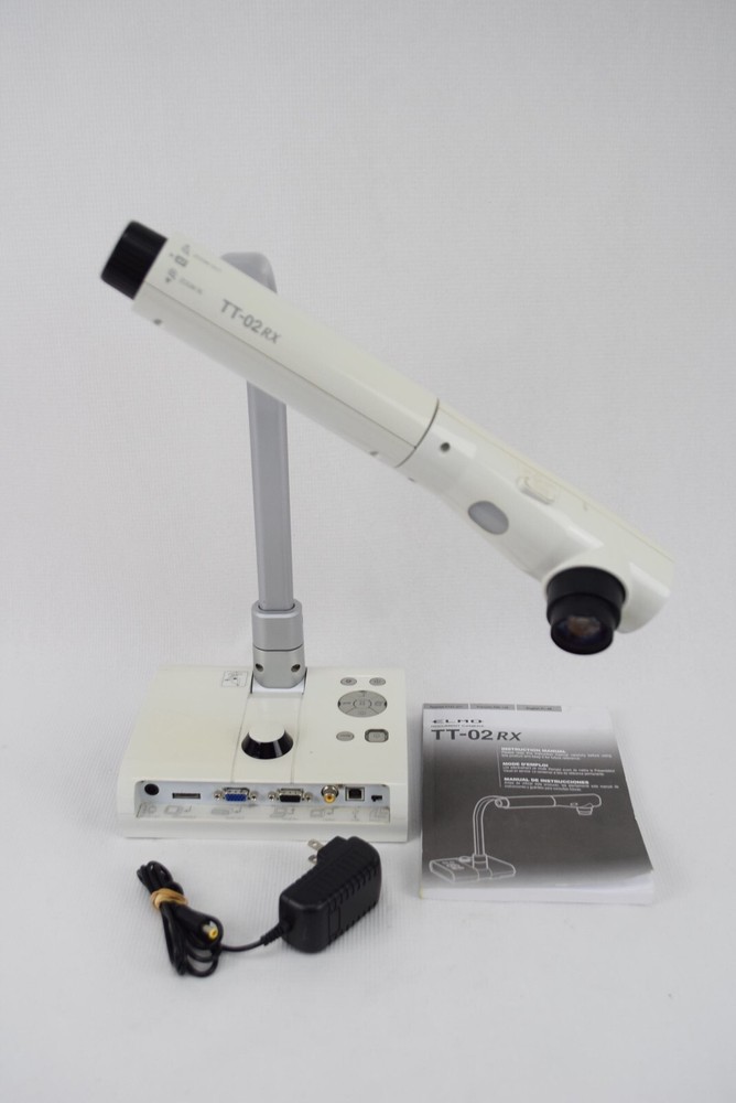 ELMO TT-02RX Document Camera Presenter White Class