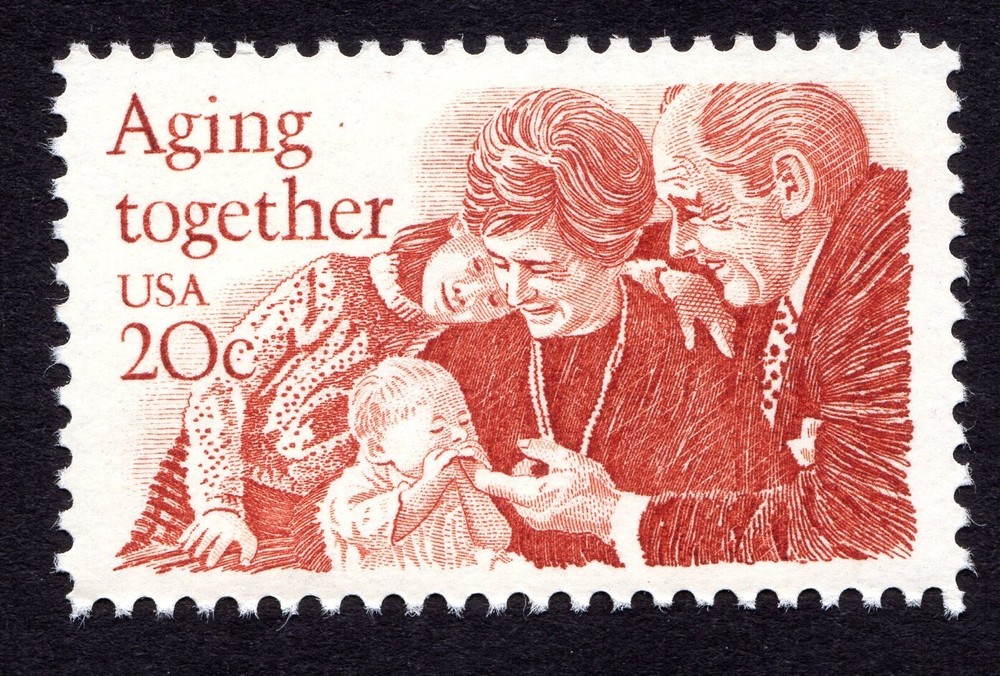 Scott #2011 Aging Together Single Stamp - MNH