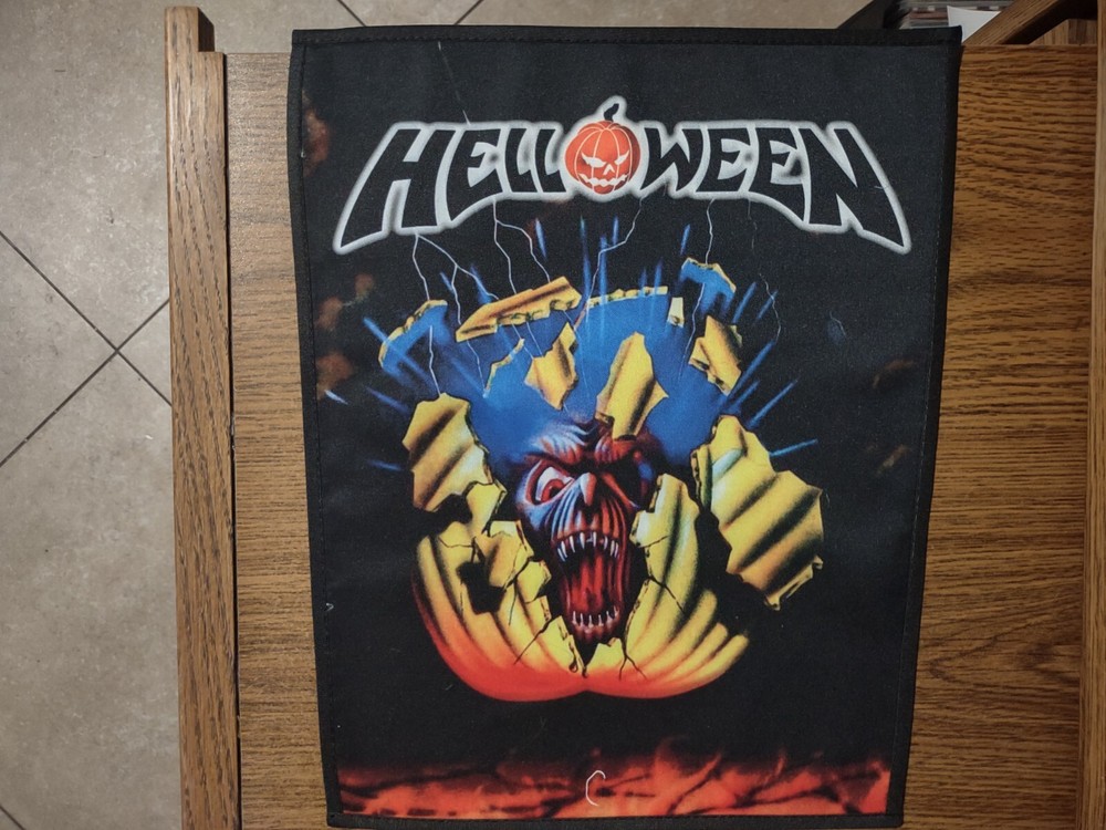 HELLOWEEN # 2, SEW ON SUBLIMATED LARGE BACK PATCH