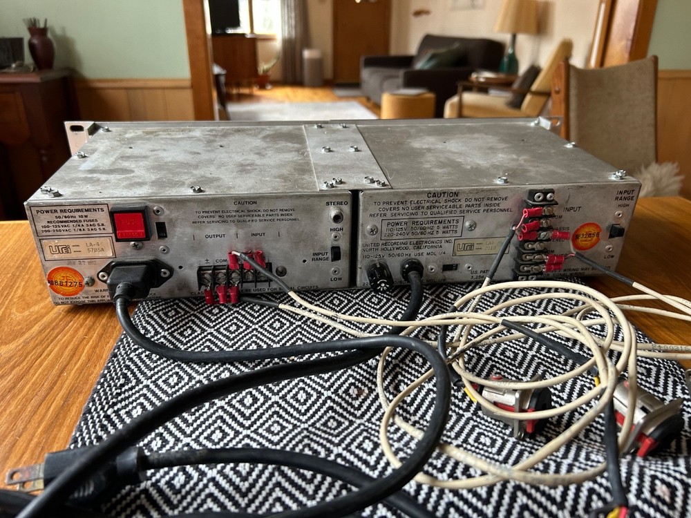 Urei LA4 Silverface Compressor - Pair