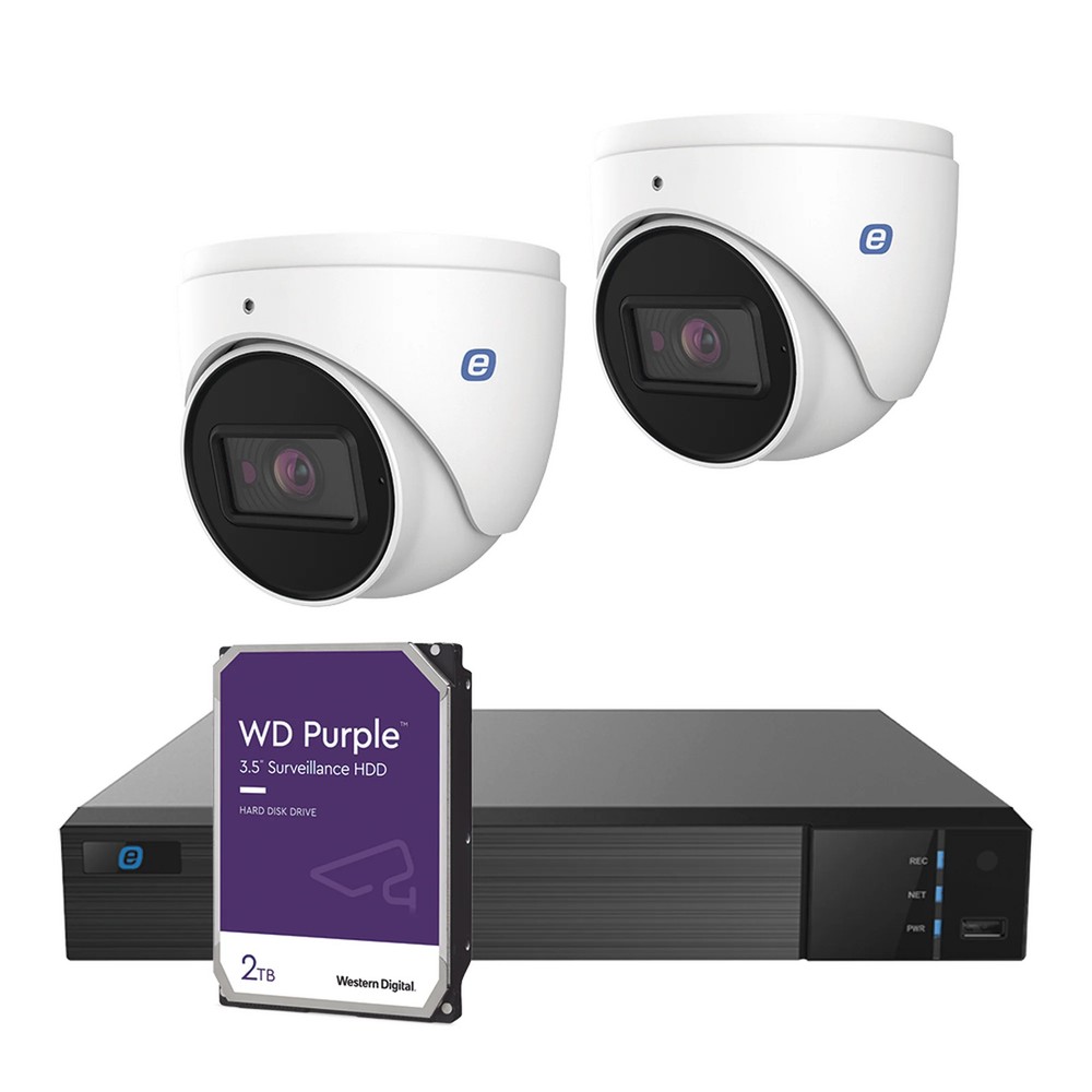 Ai-Intelligent Smart Starter Kit With 2 E-smart High Resolution Cameras