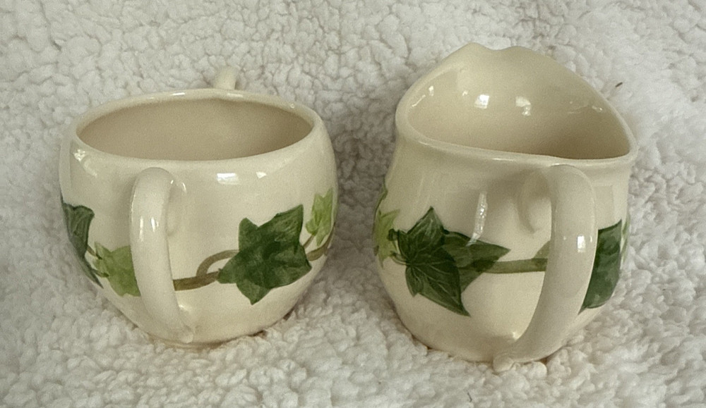 Franciscan Ivy Creamer and Sugar