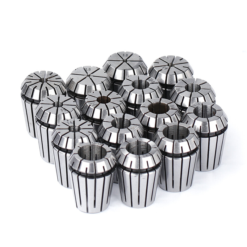 15Pcs ER25 Collet Set 2-16mm Spring Collet CNC Engraving Machine Milling Lathe