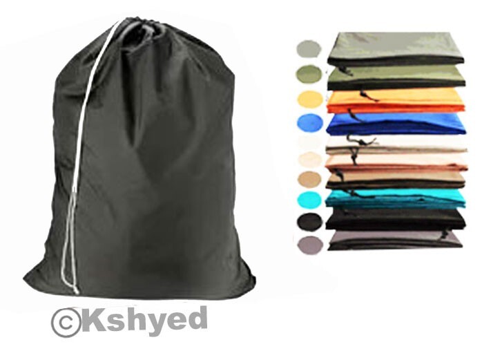 Large 29"X40" Laundry Bag Washable Heavy Duty Locking Drawstring Bag (5 Pack)