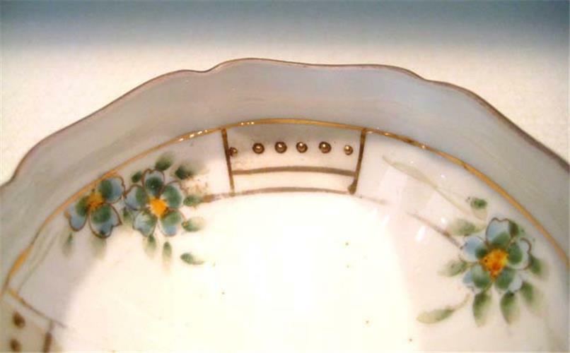 Noritake Nippon Footed Master Open Salt Nut Dish