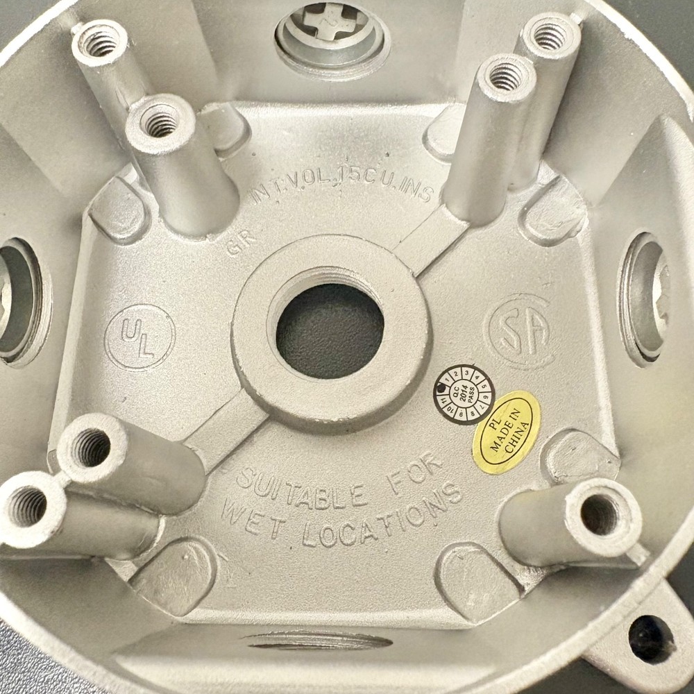 UL E149482 Fixture Fitting, Silver (New)