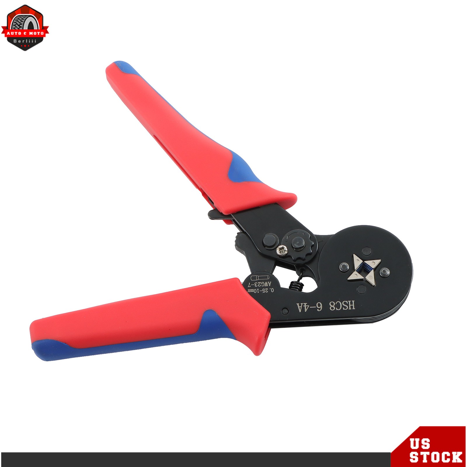 Ferrule Crimping Tool Kit AWG 23-7 Self-Adjustable Ferrel Crimper Kit w/1200PCS