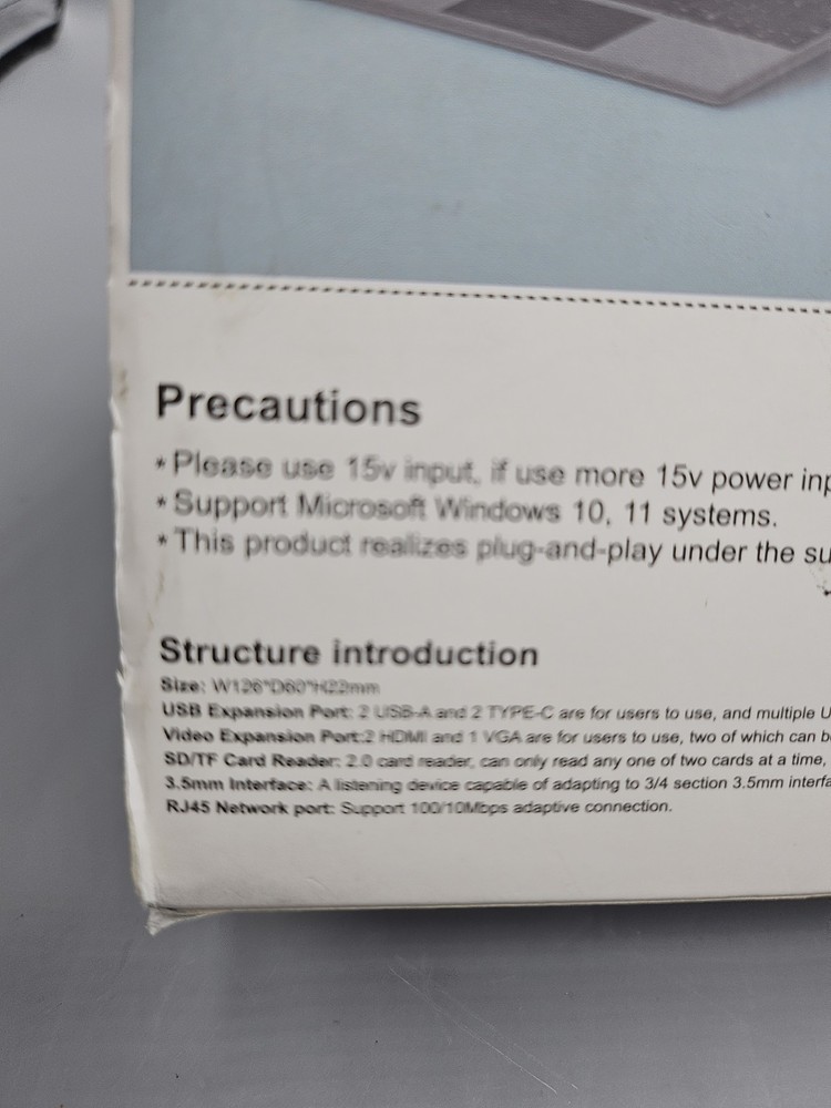 Expansion Dock Surface Computer Dedicated Docking Station Multiple USB ports