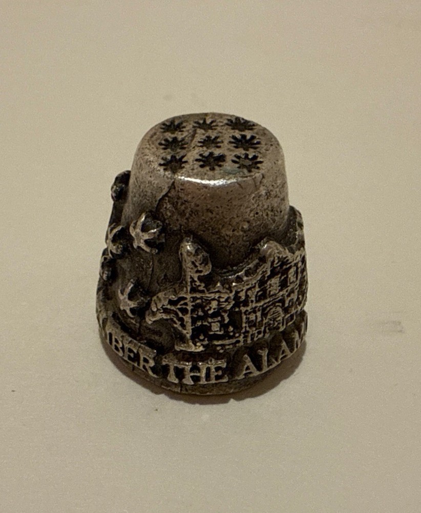 Texas Remember The Alamo Thimble