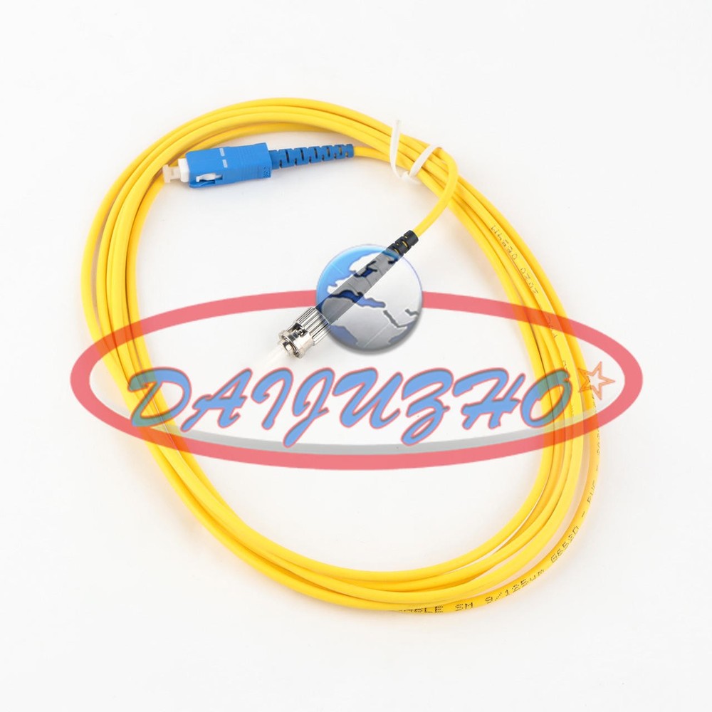 NEW ST-SC Singlemode Simplex Fiber Optic Cable Adapter 3Meter
