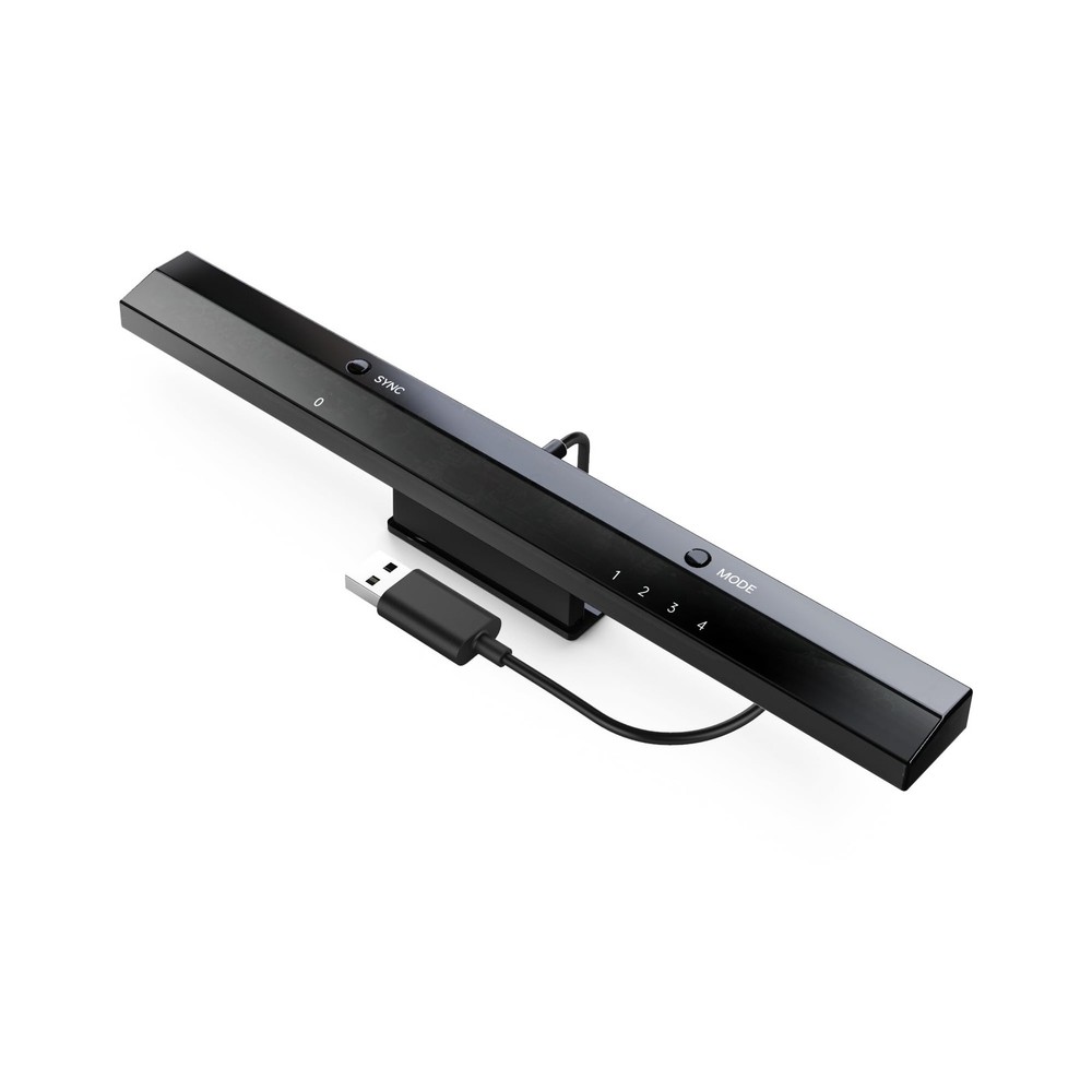 MAYFLASH W010 Wireless Sensor Dolphinbar for PC USB Wii Remote 1 Pack, black
