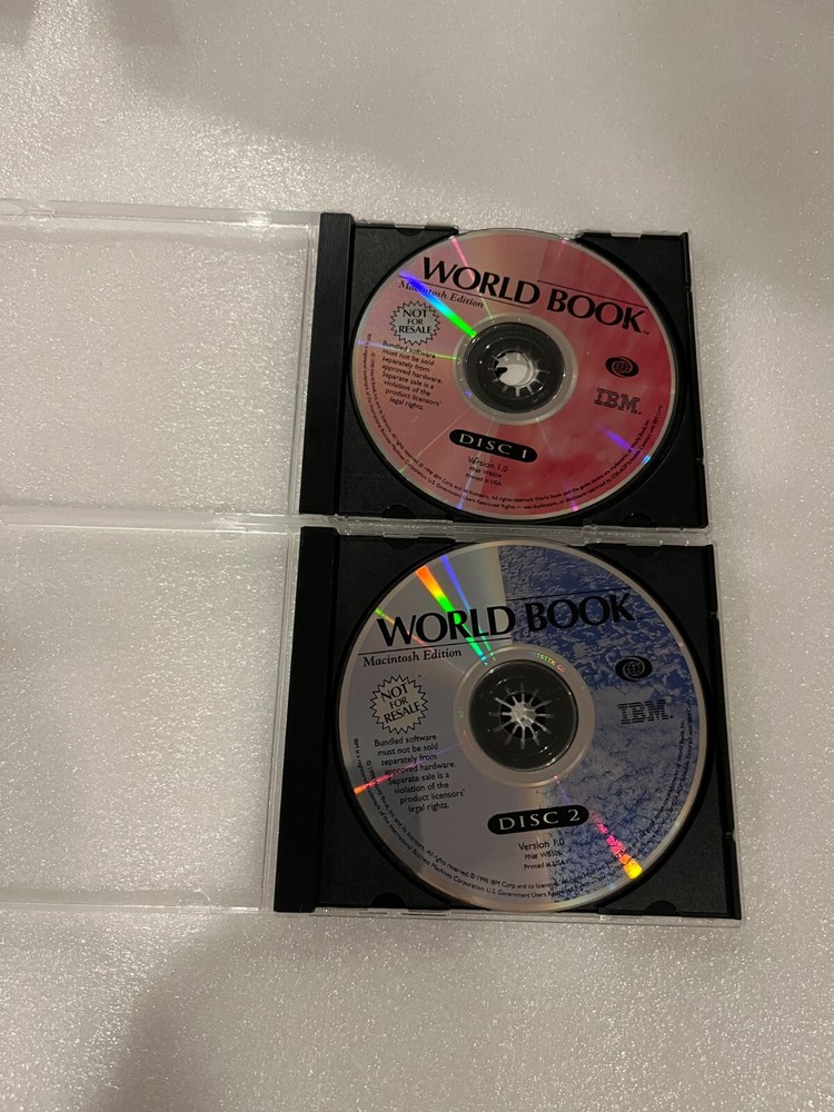 IBM World Book Macintosh Edition 2-Disc Set