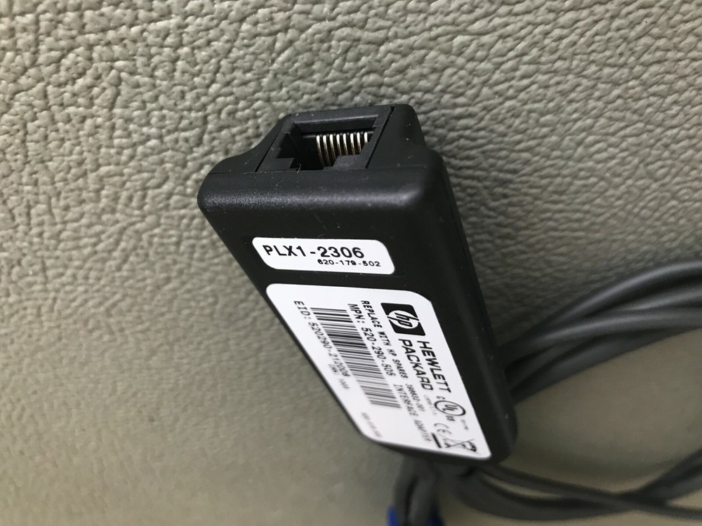 HP 520-290-505 KVM Switch PS2 Interface Console Adapter