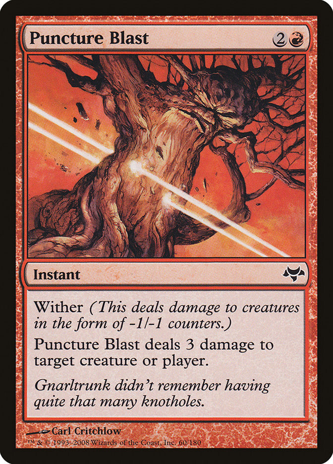 Puncture Blast [Eventide] Magic MTG