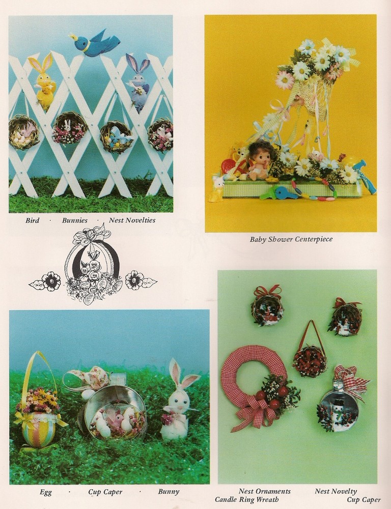 Wedding & Spring Centerpiece Patterns - Craft Book:#PD2013 Blossoms and Bows