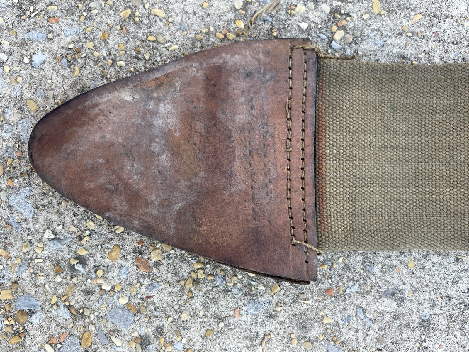 New Surplus WW1 US Knife Sheath Bolo Scabbard Blade No Insert Unfinished Look