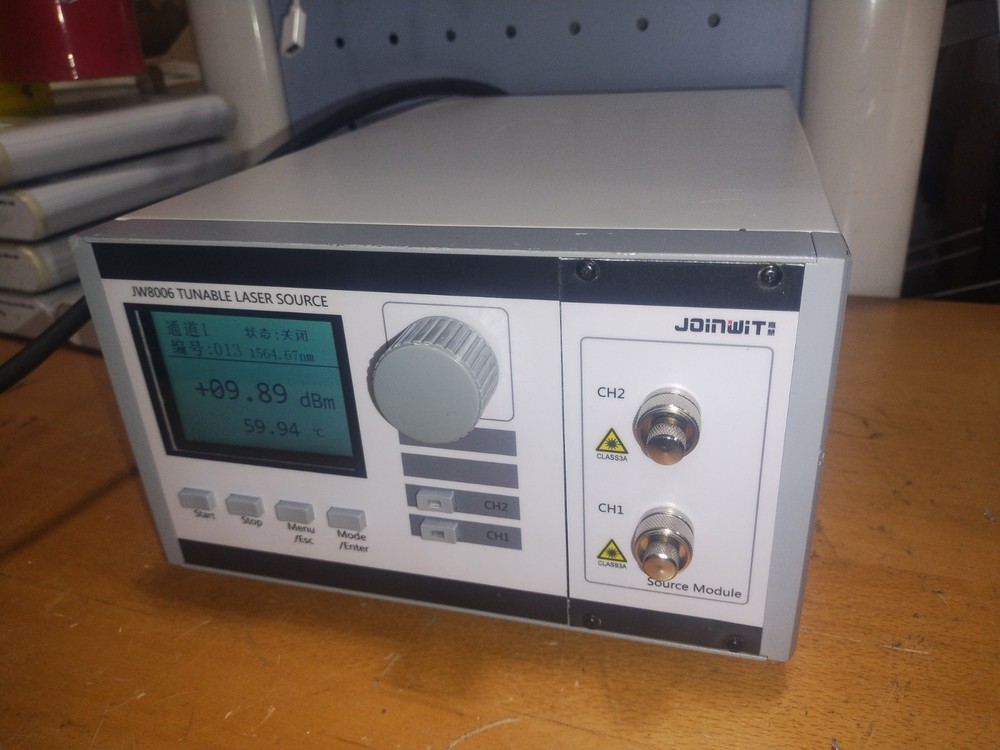 Tunable Laser Source. Joinwit JW8006 DUAL CHANNEL.