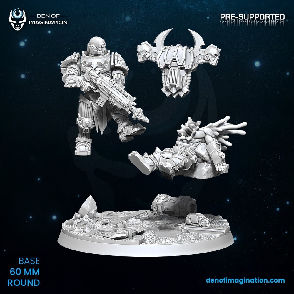 CHAOS VOID BLESSED STARLOCK DIORAMA