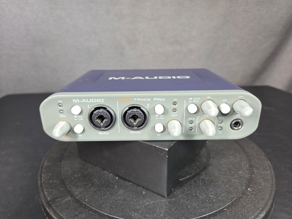 M-Audio Fast Track Pro Digital Recording Interface - No Power Adapter FAST SHIP!