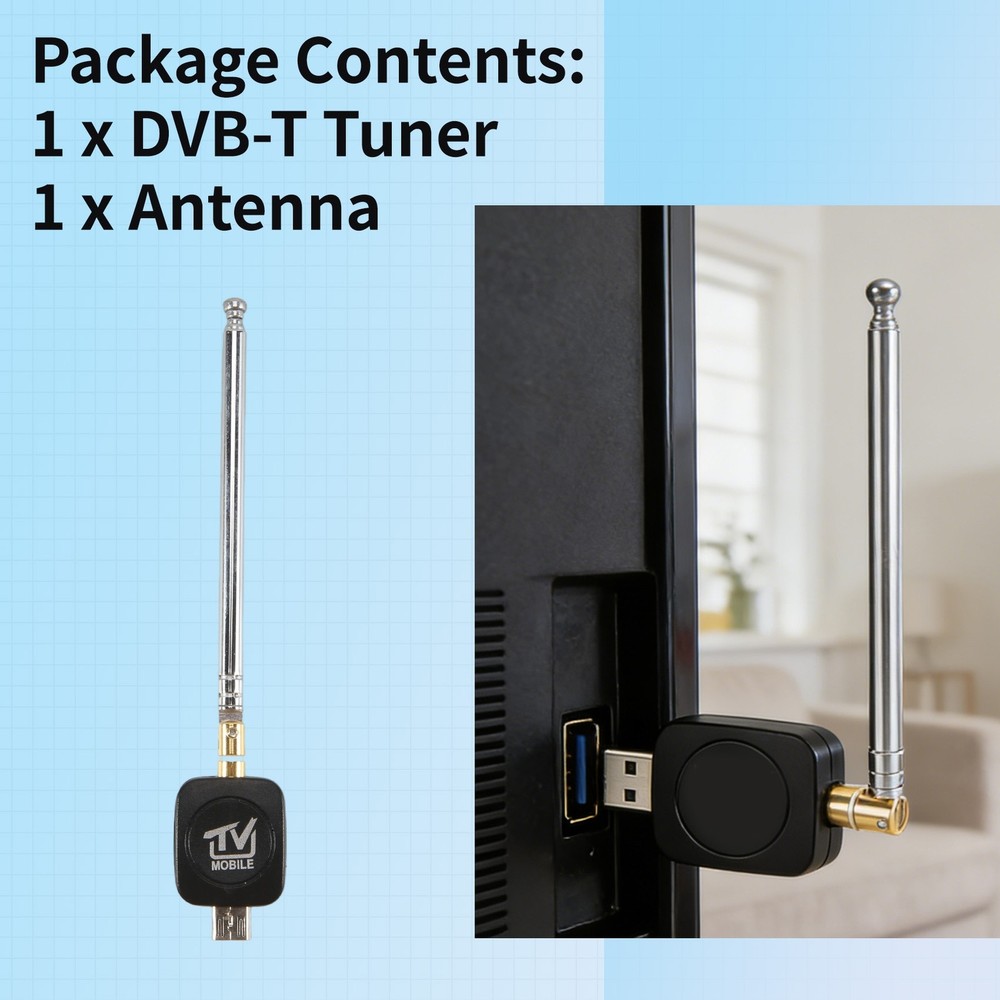 Micro-USB DVB-T Tuner Receiver for Android J1G88391