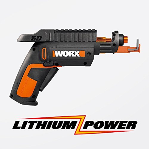 WORX Semi Automatic Screwdriver with Quick Draw Bit Change and Screw Holder