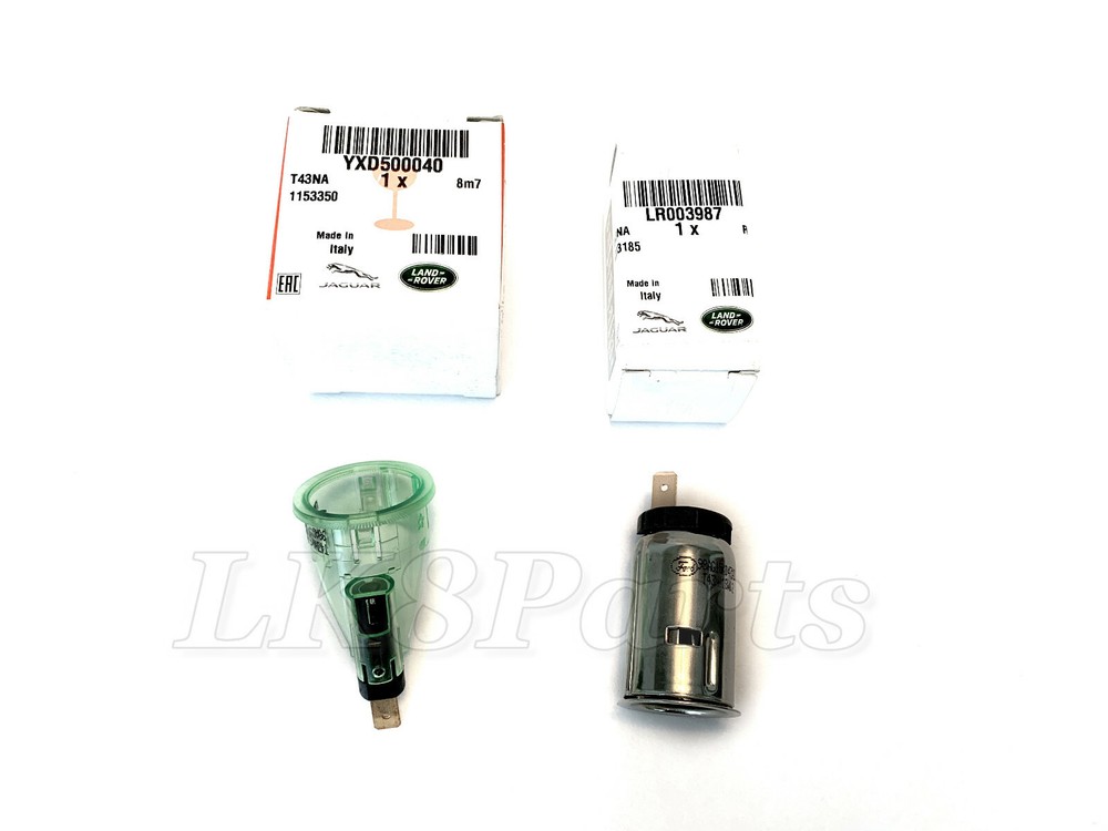 Range Rover Sport 2006-2013 Center Console Cigar Lighter Socket Base Glow Ring